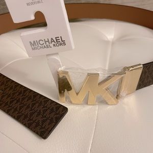 New reversible leather belt Michael Kors , M